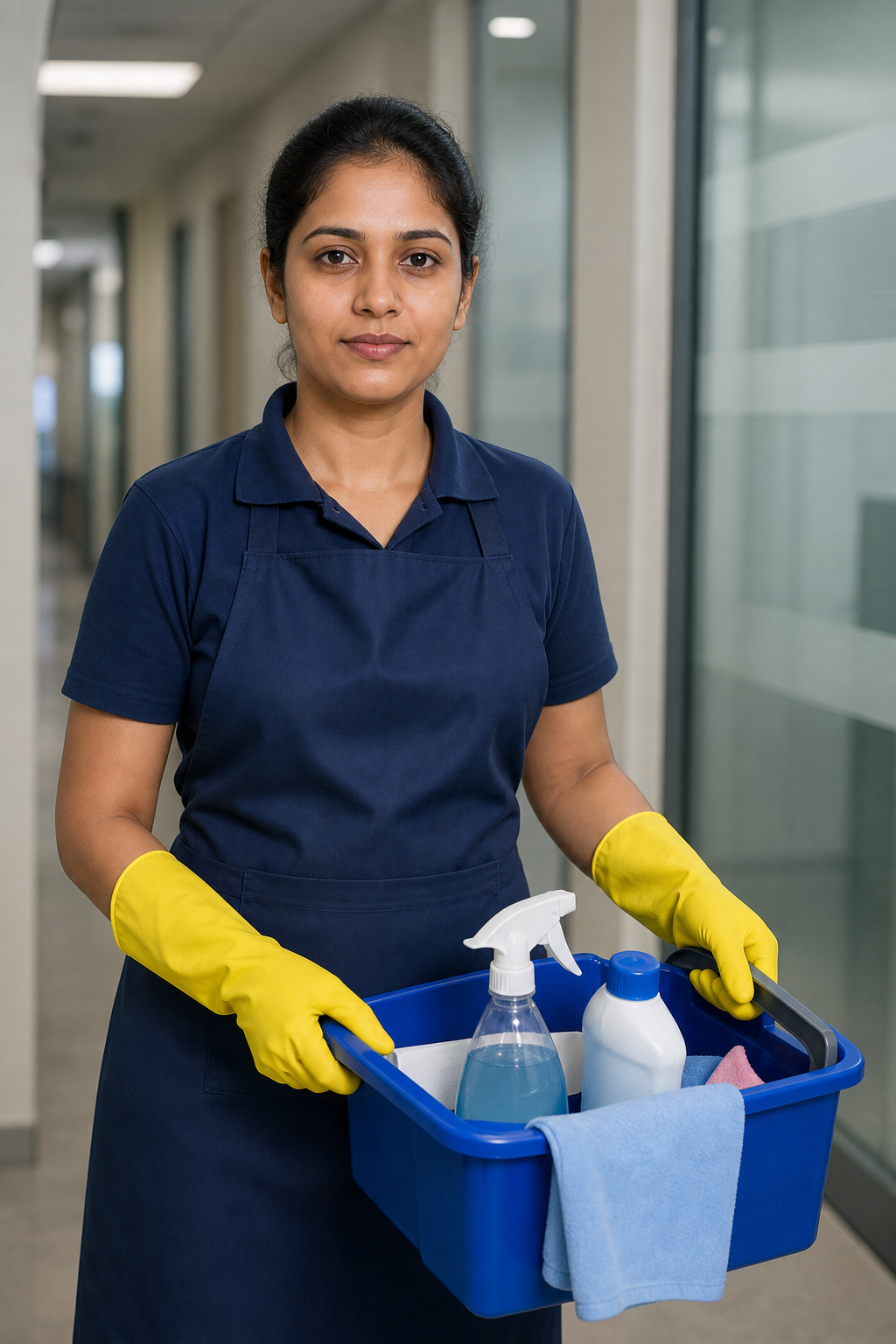 AS Facility Services housekeeping professional in Hyderabad